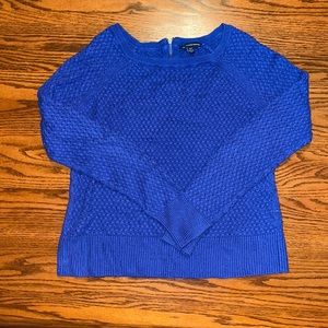 Medium royal blue sweater